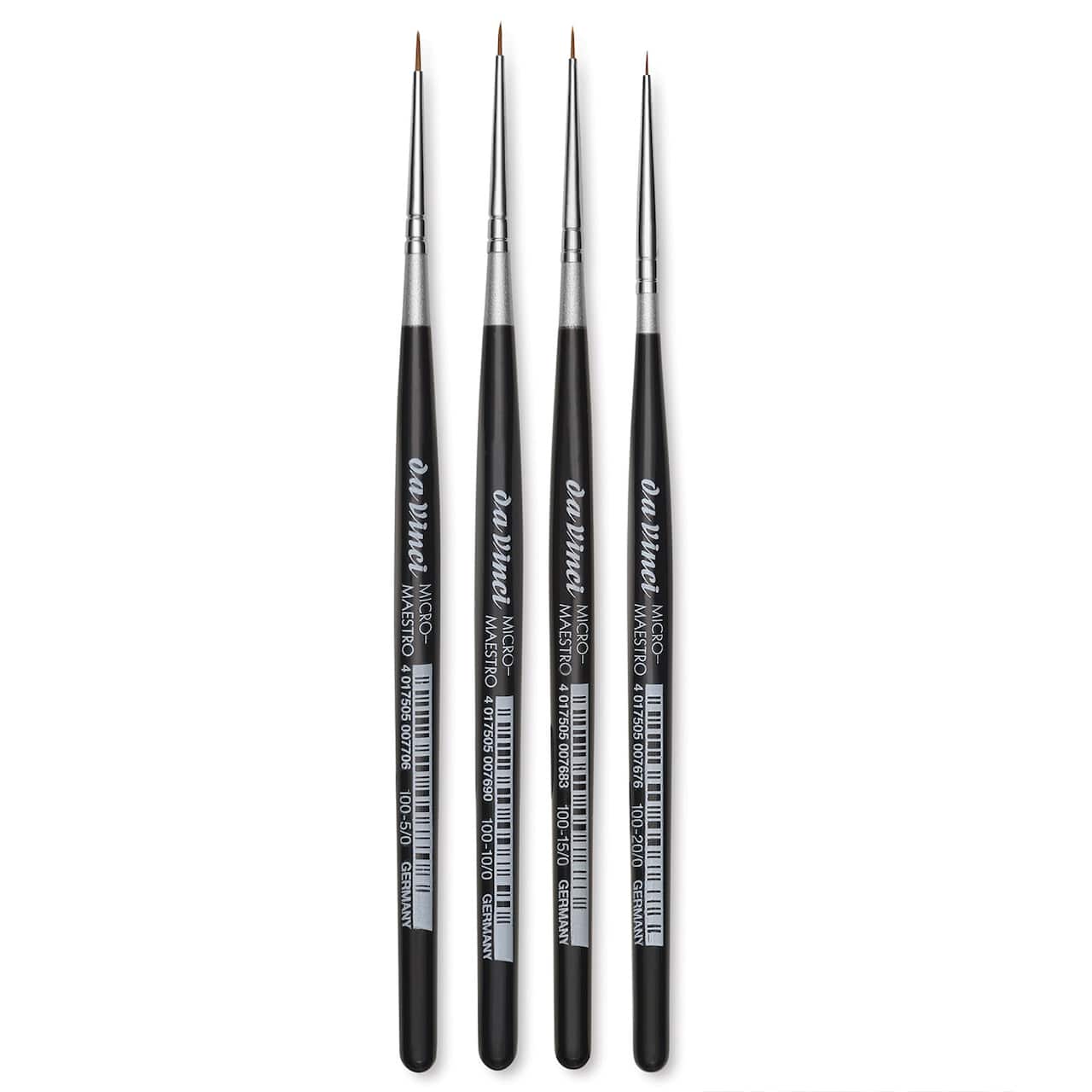 da Vinci MICRO-MAESTRO Series 100 4 Piece Brush Set